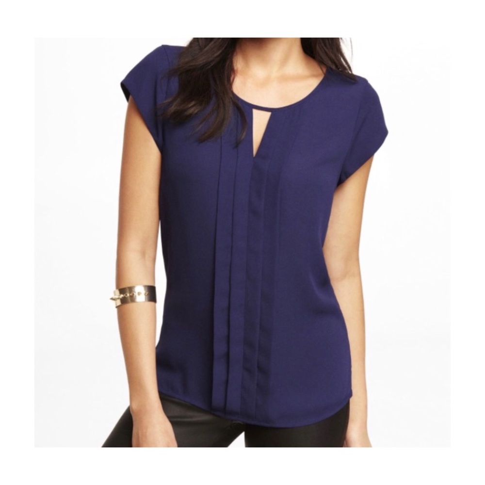 Blue express blouse